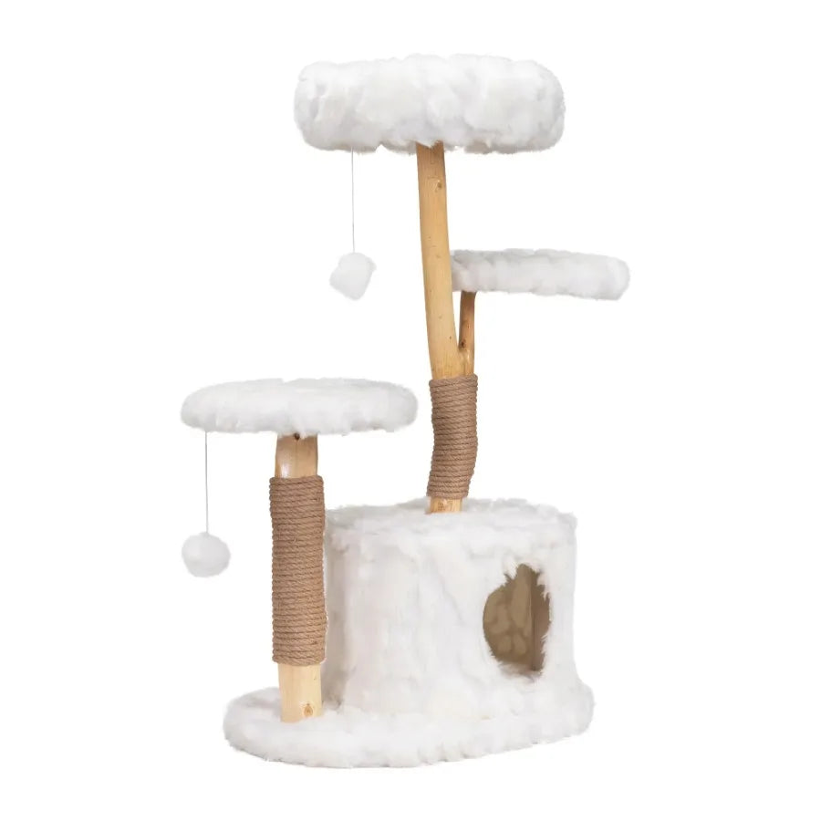 Indoor Cat Tree: A Luxe Kitten Gift!