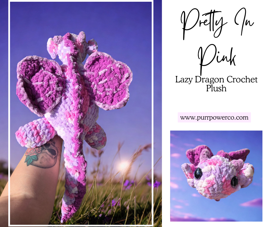 Pretty In Pink Lazy Dragon
