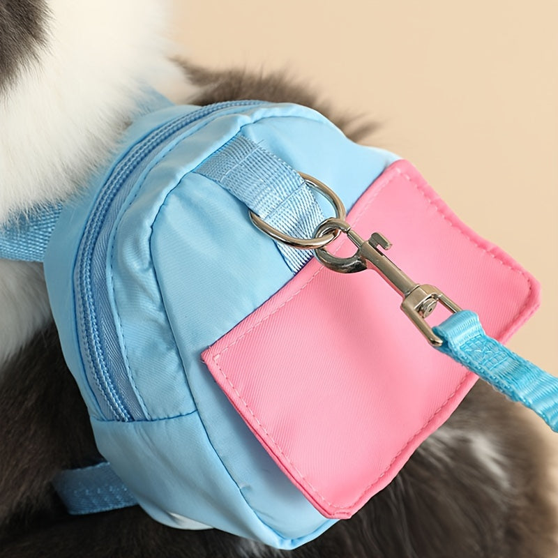 Adjustable Retro Backpack For Cats