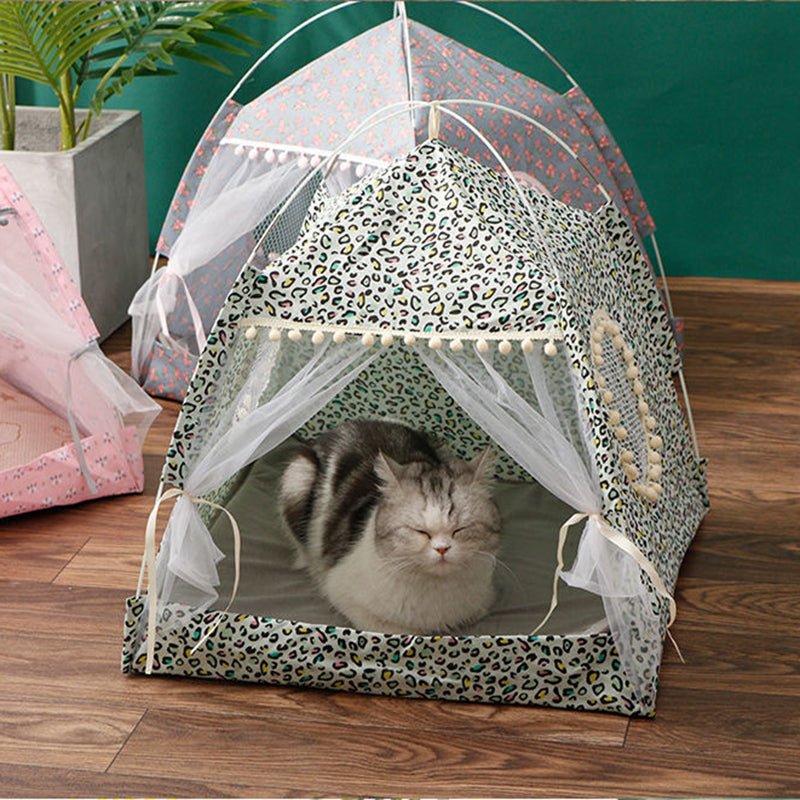 Comfy Calming Pet Tent Bed