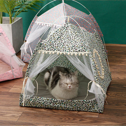 Comfy Calming Pet Tent Bed