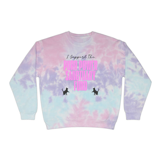 I Support The PPSF Tie-Dye Sweatshirt