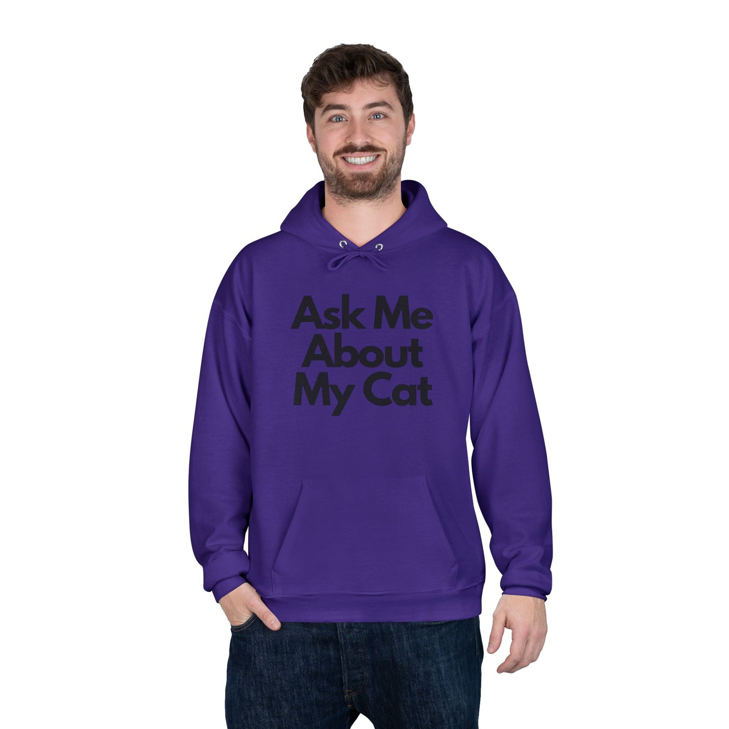 Ask Me About My Cat Hoodie