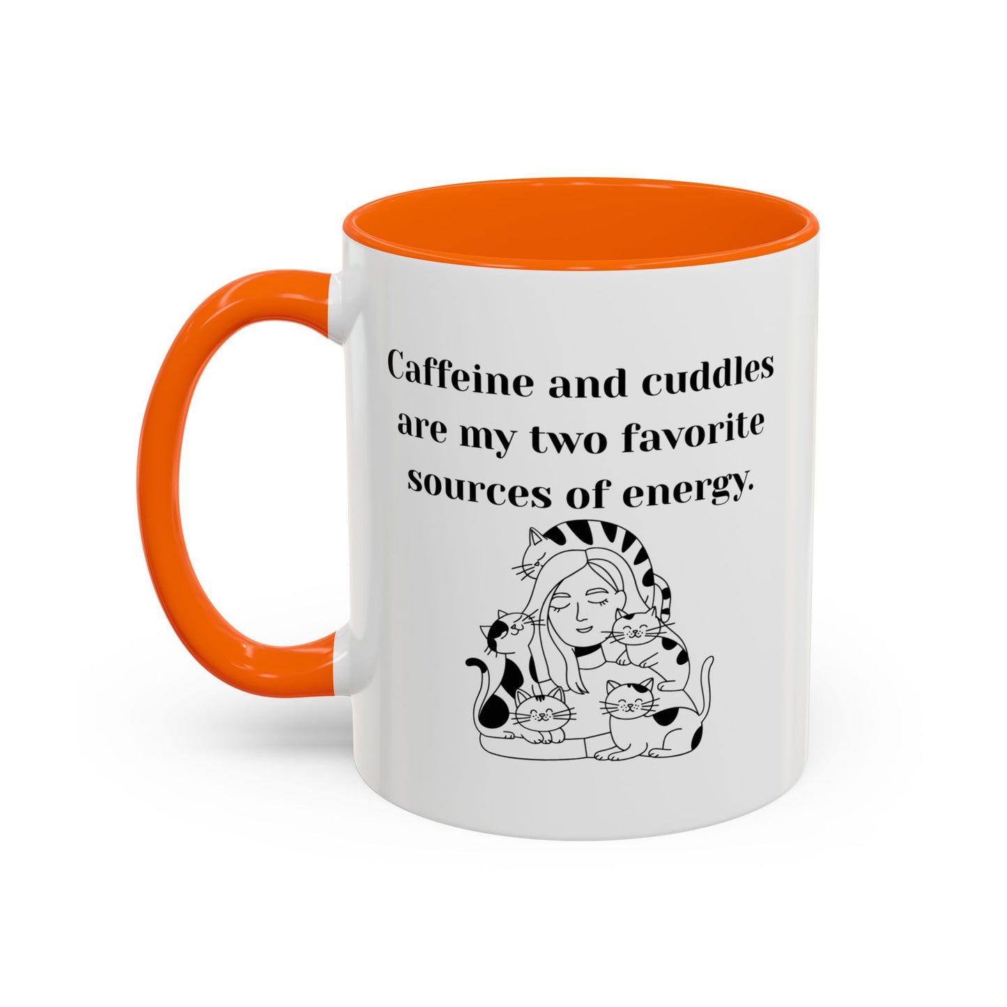 Coffee & Cuddles Accent Coffee Mug (11oz)