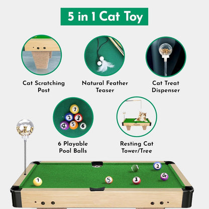 Cat Tree Pool Table