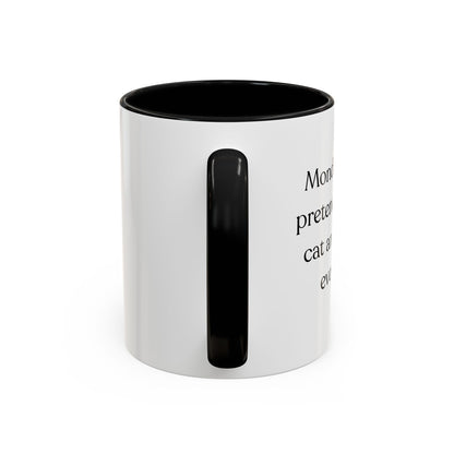 Funny Mondays Accent Coffee Mug