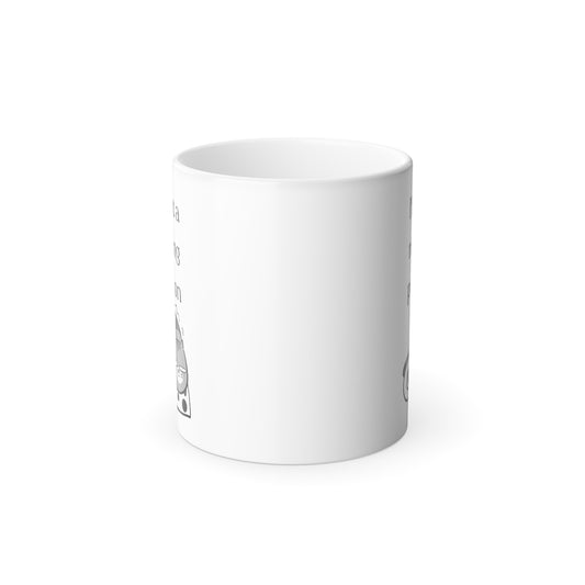 I'm Not A Morning Purr-son Color Morphing Mug, 11oz