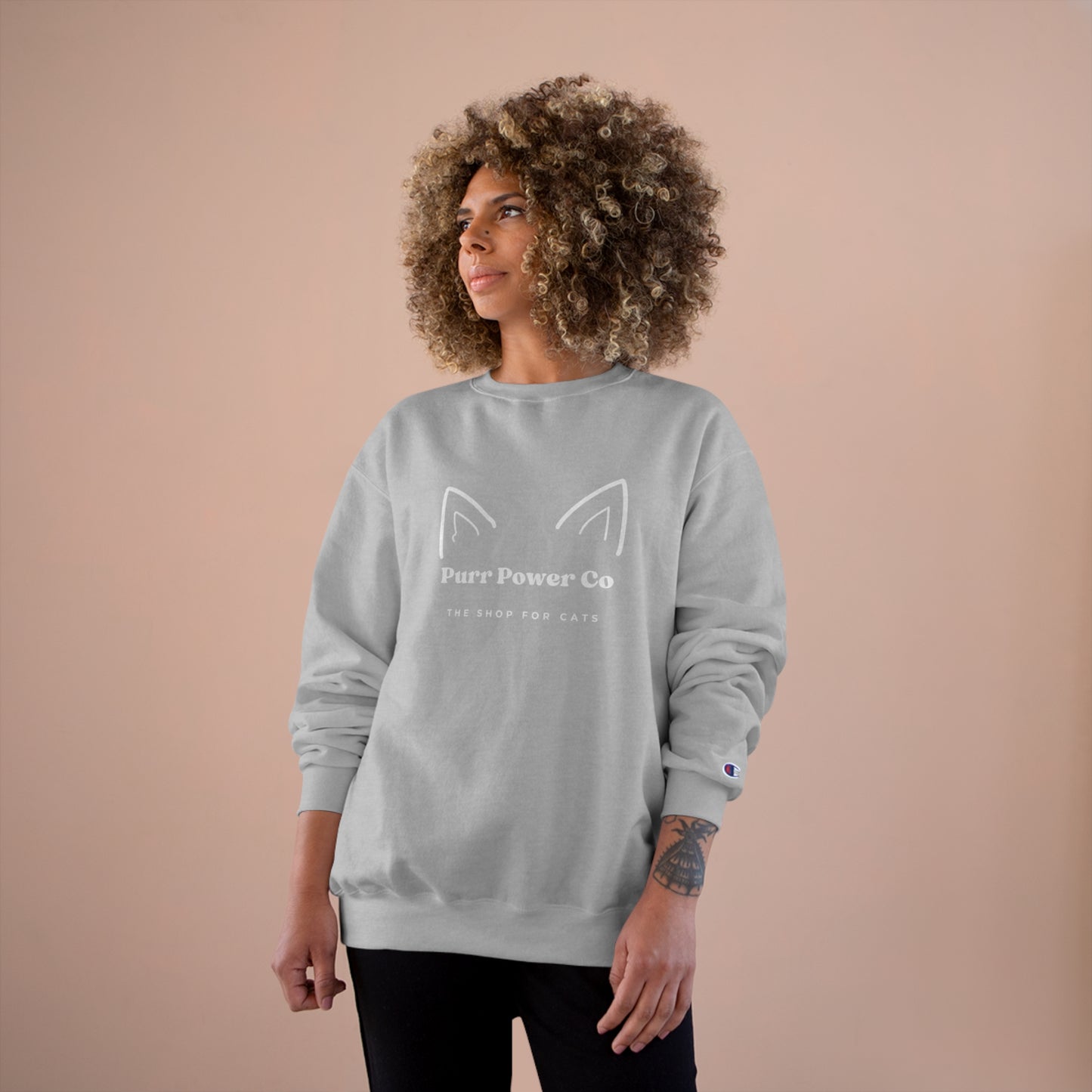 Cat Ears Logo Champion Sweatshirt