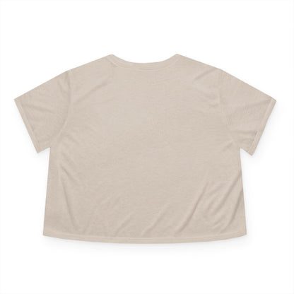 Women's Flowy Cropped Sweet Purr Power Co Kitty Tee