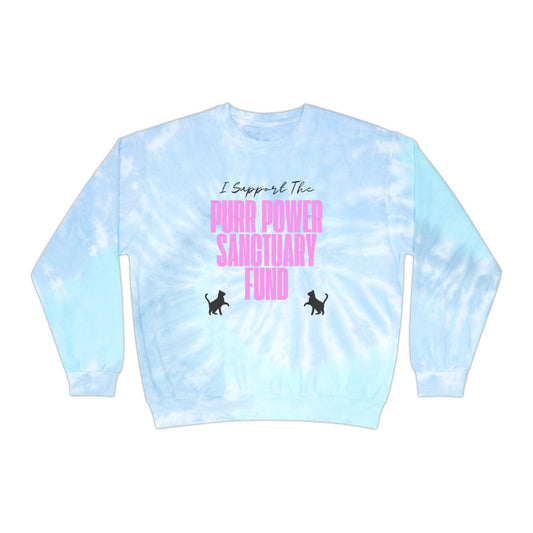 I Support The PPSF Tie-Dye Sweatshirt