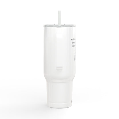 Caffeine & Cuddles Insulated Tumbler with Lid, 40oz