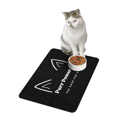 Cat Ears Logo Food Mat