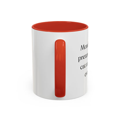 Funny Mondays Accent Coffee Mug