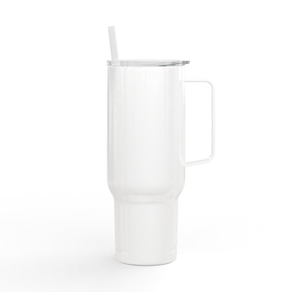 Caffeine & Cuddles Insulated Tumbler with Lid, 40oz