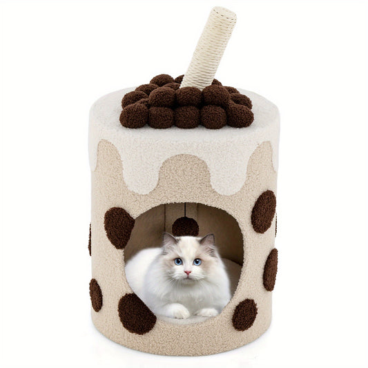 Bubble Tea Cat Bed