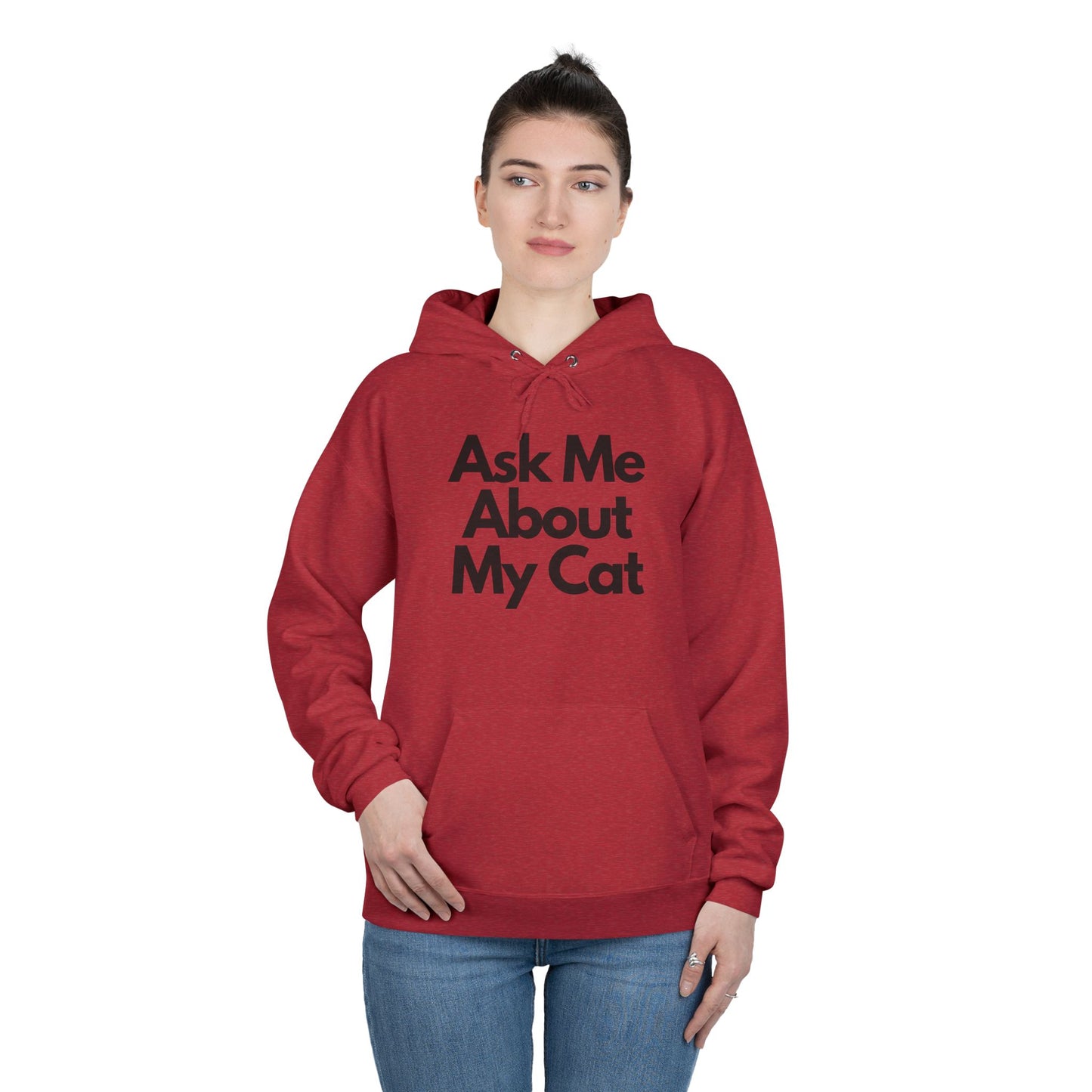 Ask Me About My Cat Hoodie