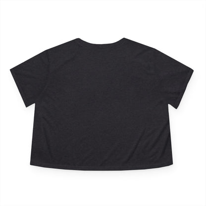 Women's Flowy Cropped Sweet Purr Power Co Kitty Tee