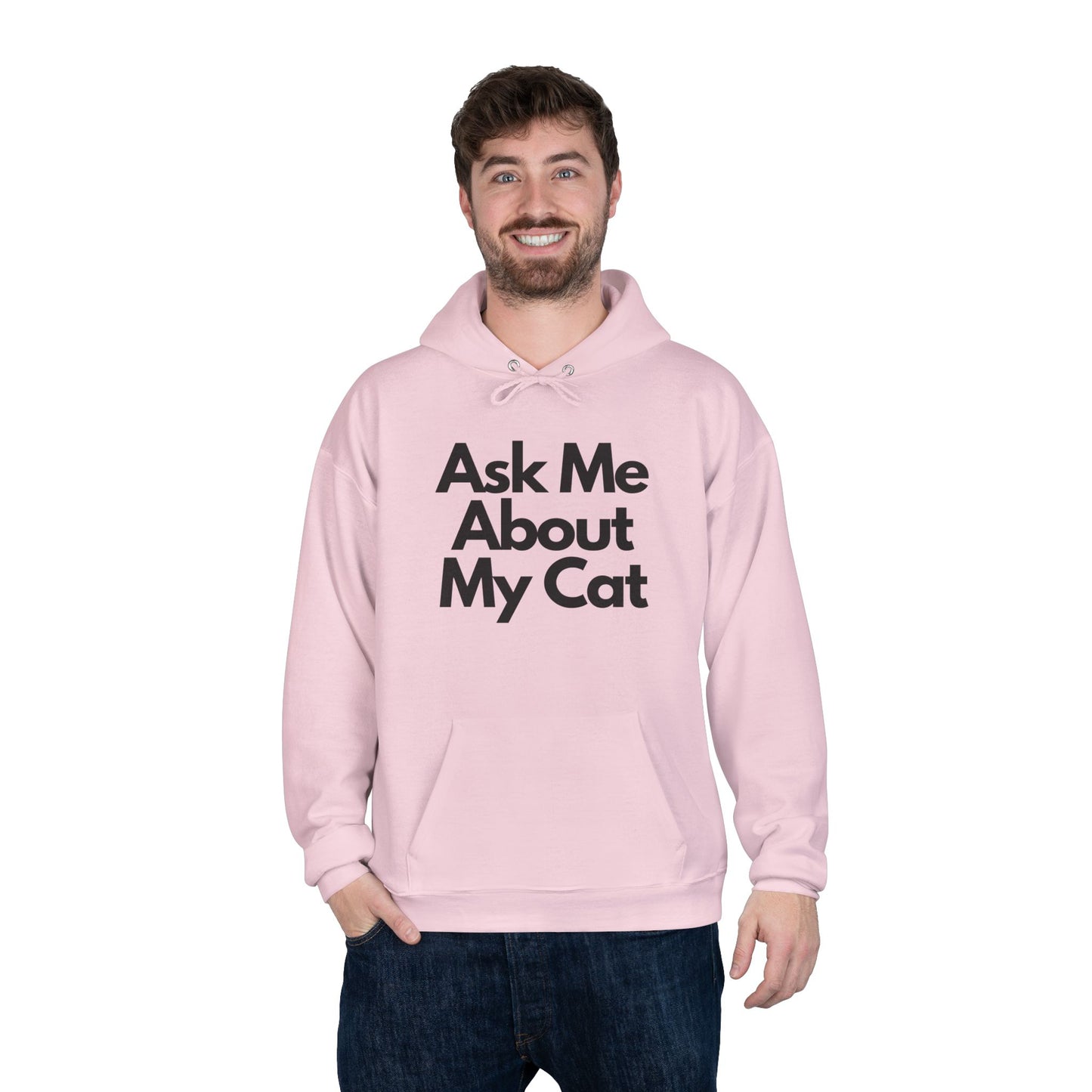 Ask Me About My Cat Hoodie