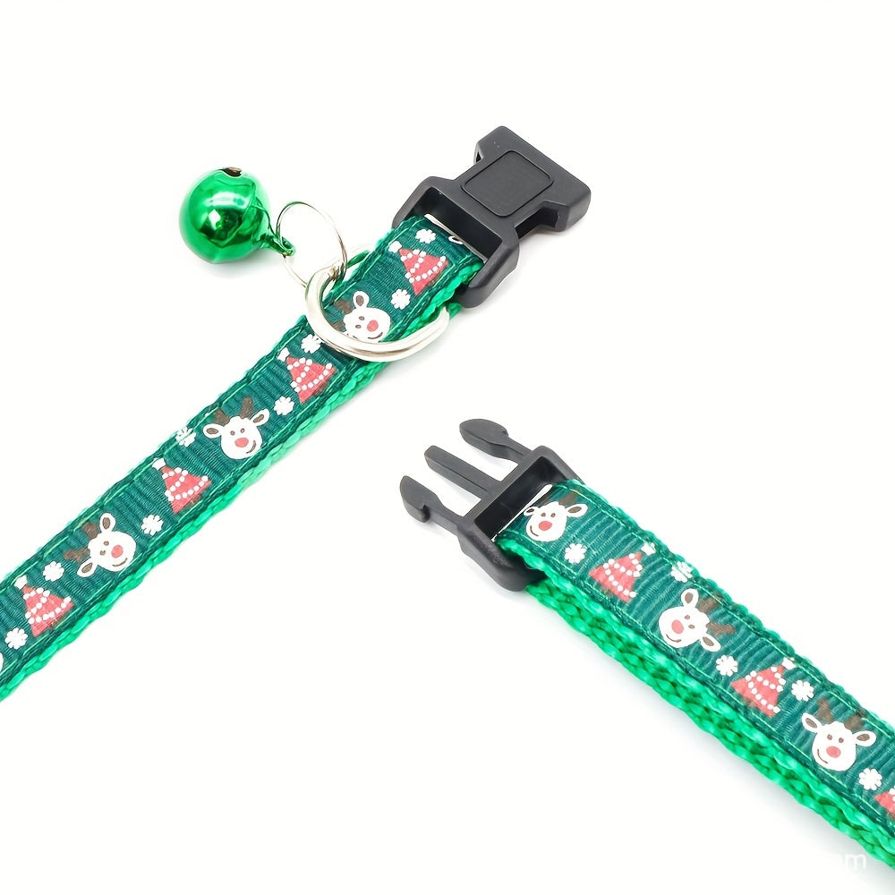 Adjustable Holiday Cat Collar