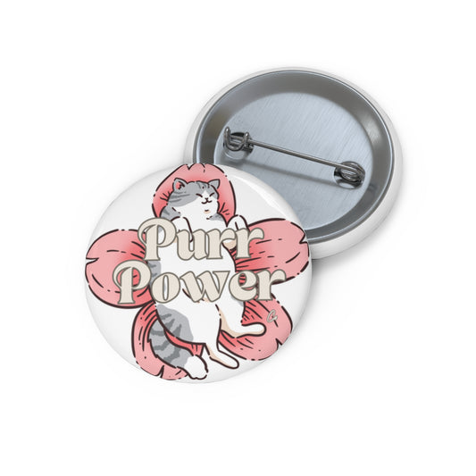 Purr Power Buttons
