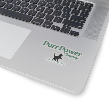 Purr Power Stickers
