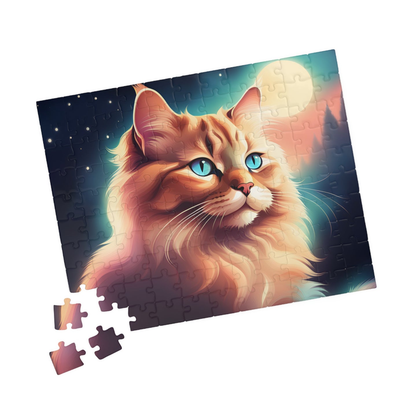 Spacey Cat Vibe Puzzle