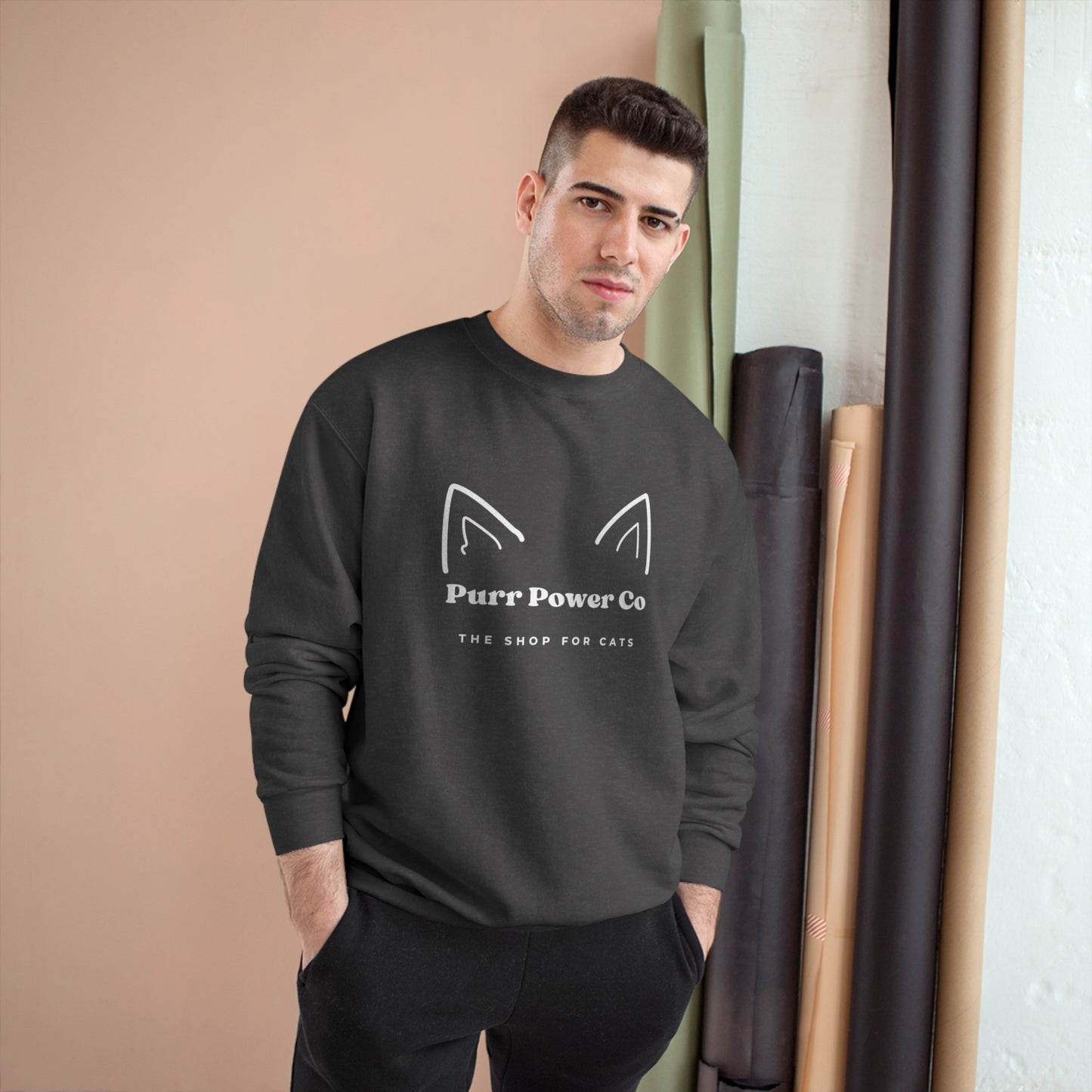 Cat Ears Logo Champion Sweatshirt