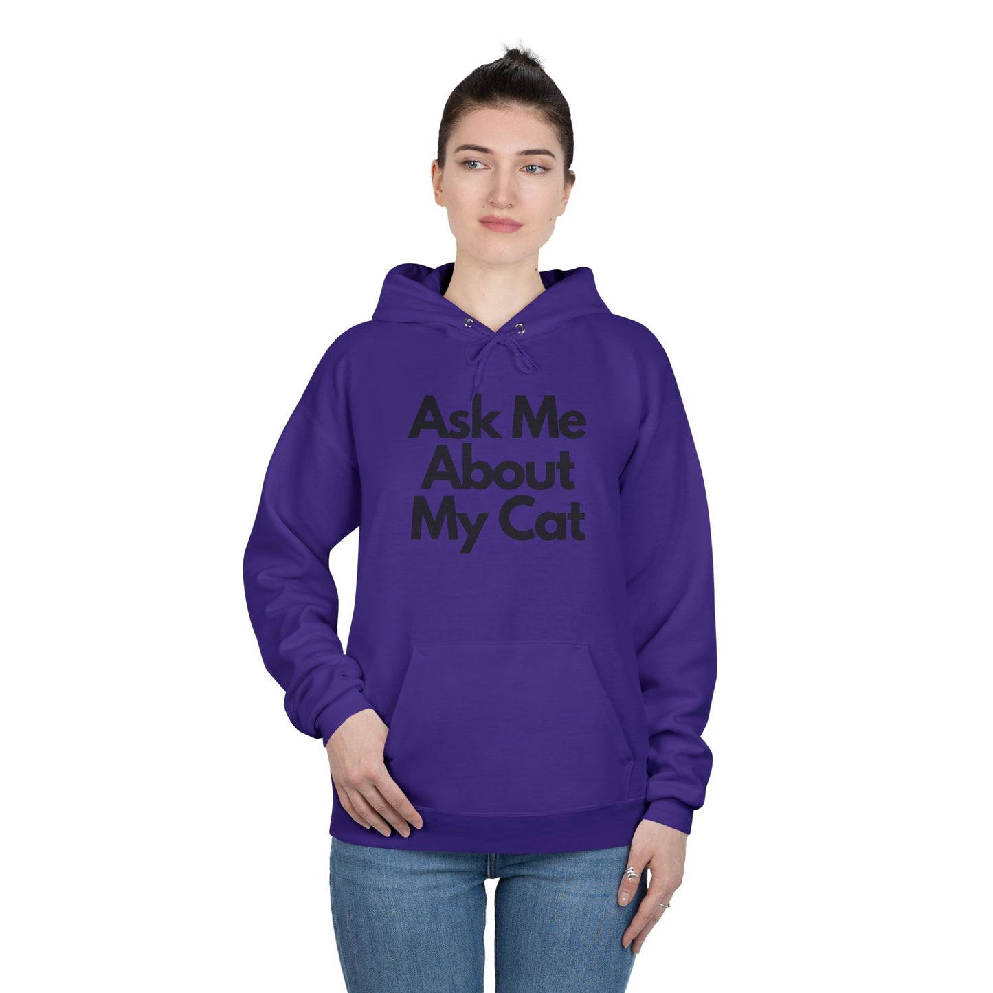 Ask Me About My Cat Hoodie