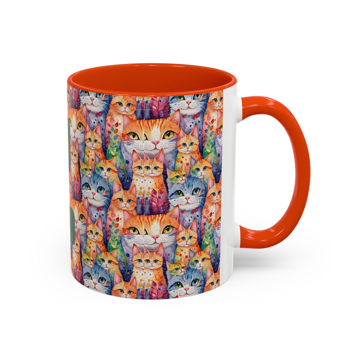 I'm Not A Regular Cat.. I'm A Cool Cat With A Caffine Addiction Colorful Mugs (11oz)
