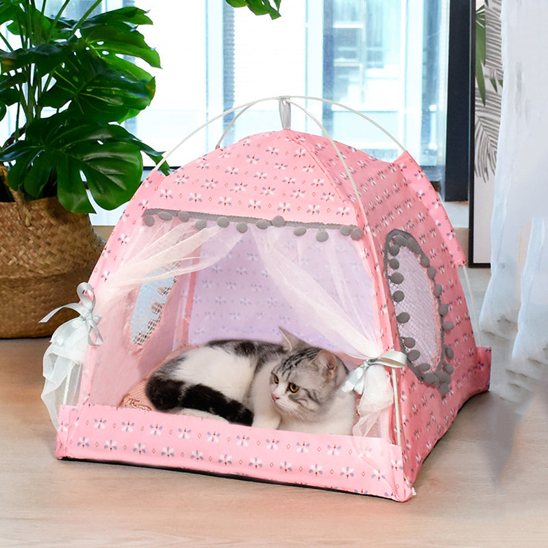 Comfy Calming Pet Tent Bed