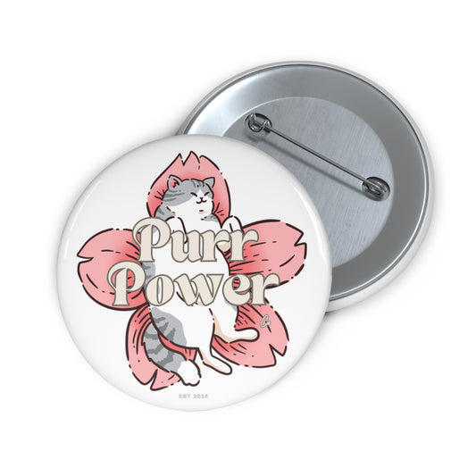 Purr Power Buttons