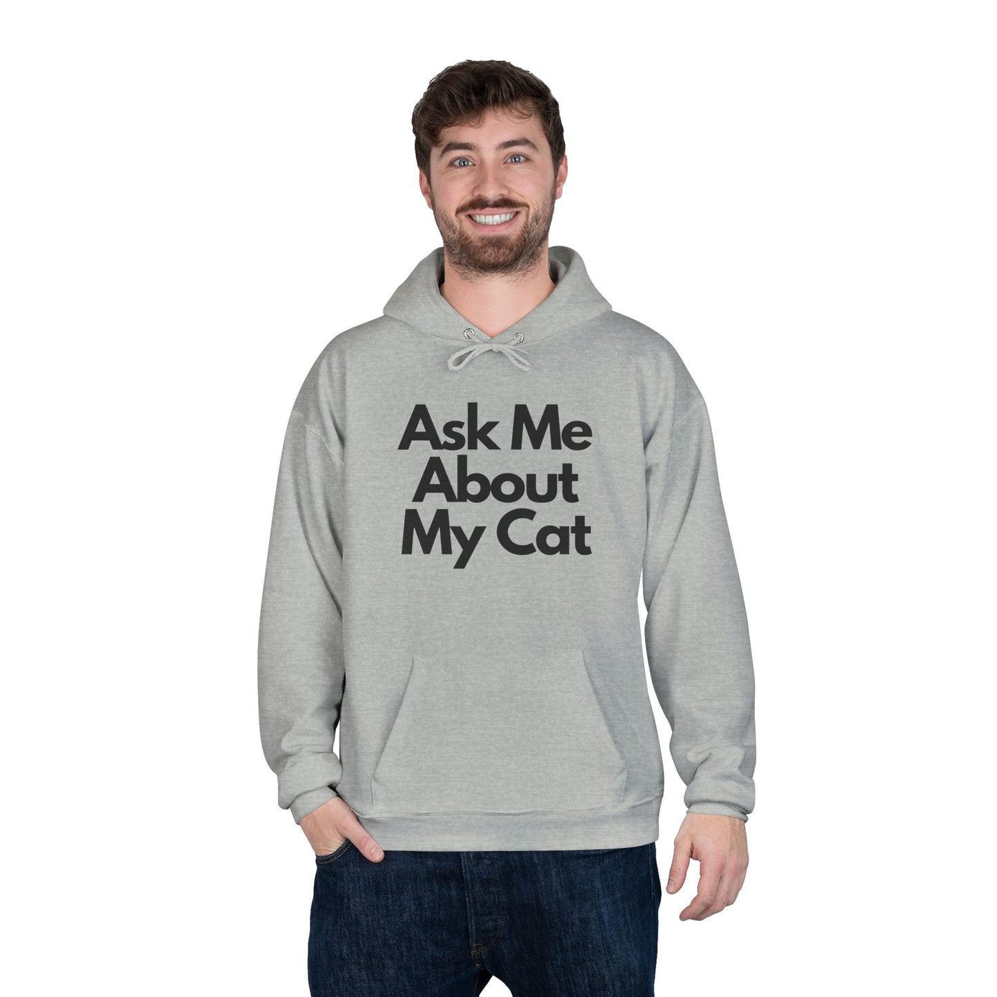 Ask Me About My Cat Hoodie
