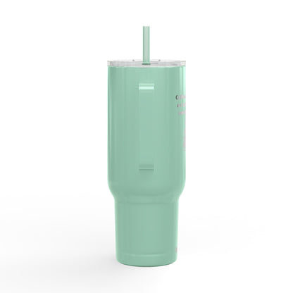 Caffeine & Cuddles Insulated Tumbler with Lid, 40oz