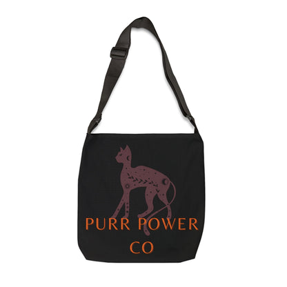 Orange & Brown Logo Tote Bag