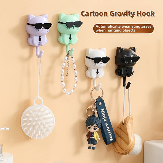 Creative Cartoon Cat Key Hook