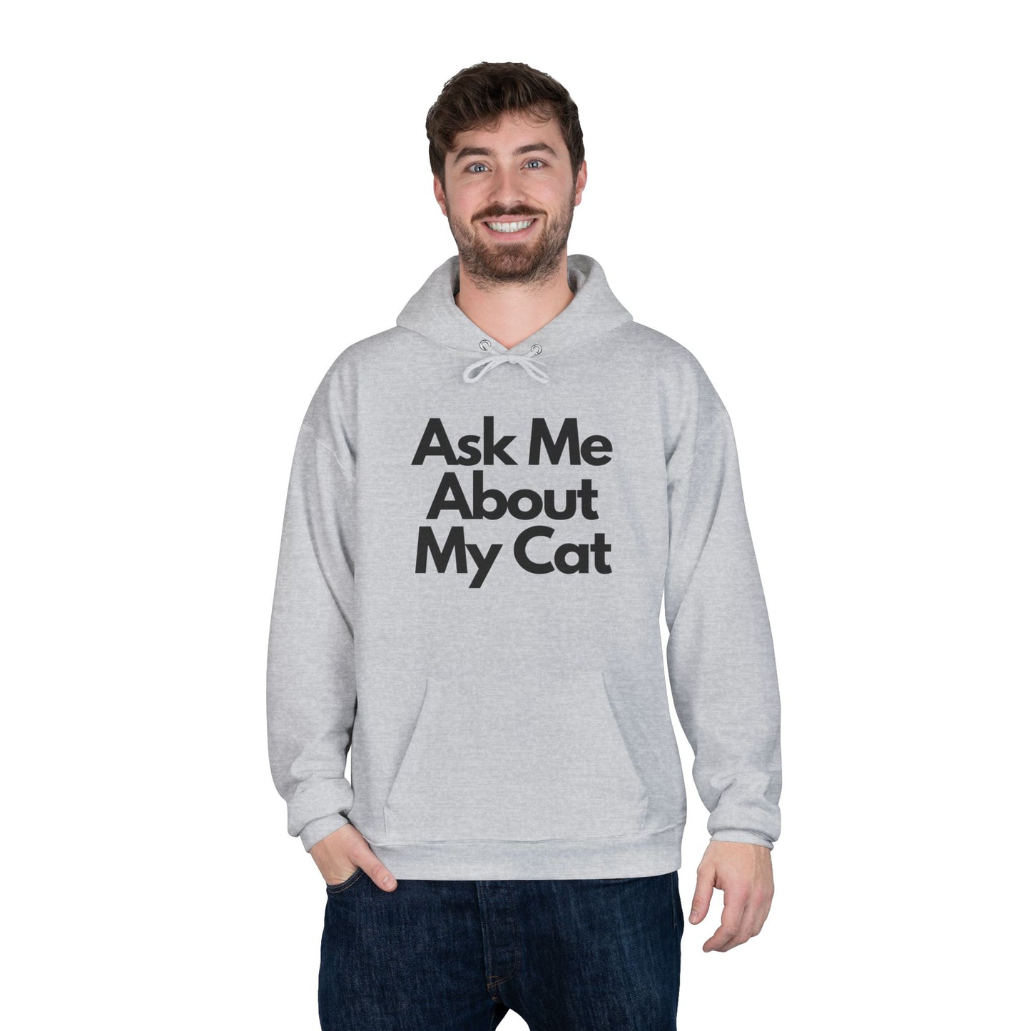 Ask Me About My Cat Hoodie