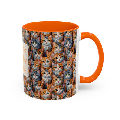 I've Got A Case Of The Mondays... Everyday Is Caturday With This Coffee Mug (11oz