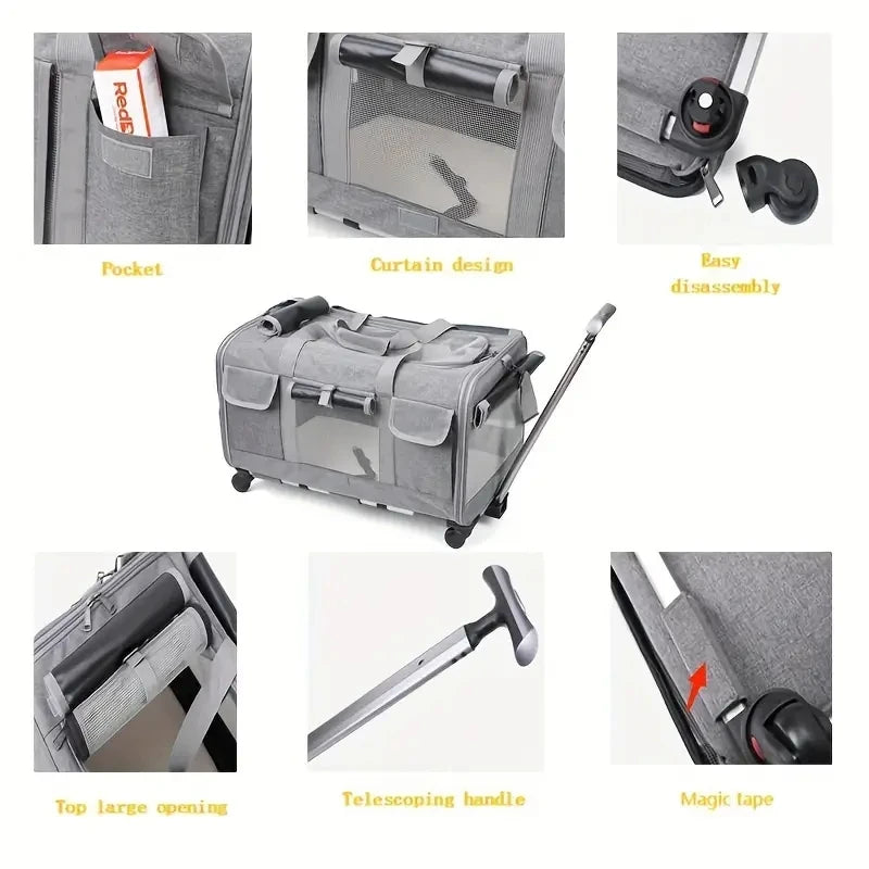 Extra Large Portable Rolling Carrier