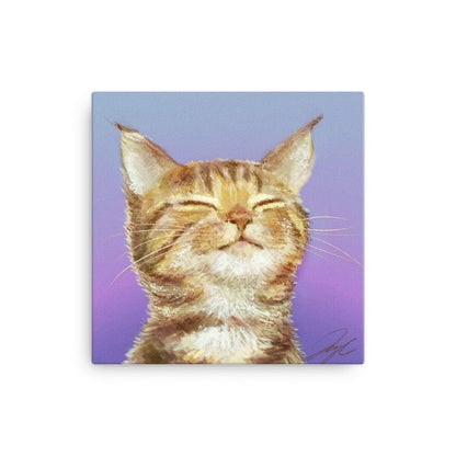 "Content Cat" Painting [Unfoiled]