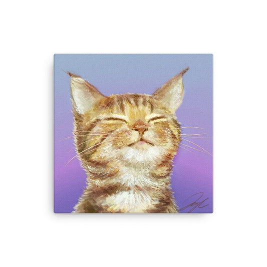 "Content Cat" Painting [Unfoiled]