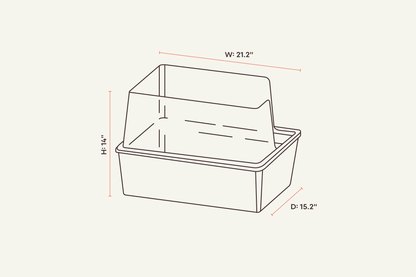 Cubby Litter Box