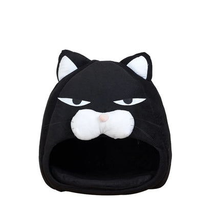Foldable Cat House With Cushion