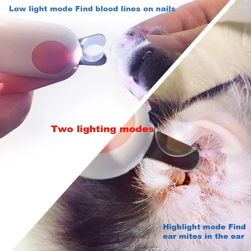 LED Light Pet Nail Clipper