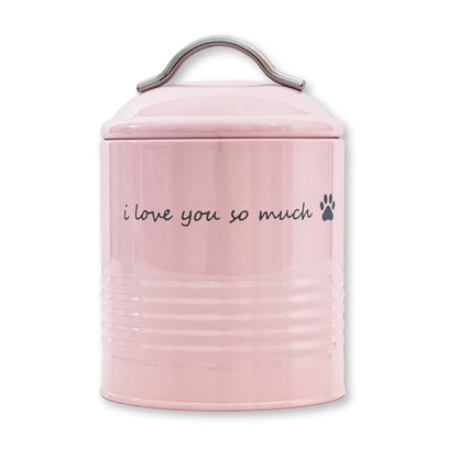 "I Love You So Much"  Treat Canister Gift Set – Pink & Blue