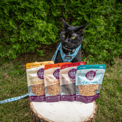 Beef Crumbles for Cats | 100% Protein Cat Treats