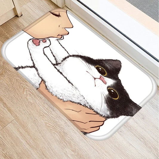 Cute & Funny Cat Bath Mat