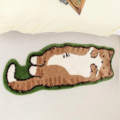 Kawaii Cat Rug Carpet