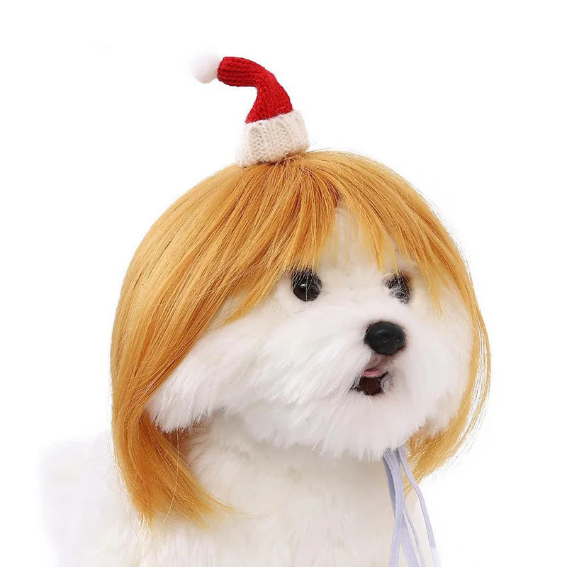 Pet Wig Dog And Cat Spoof Wig