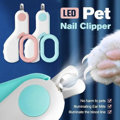 LED Light Pet Nail Clipper