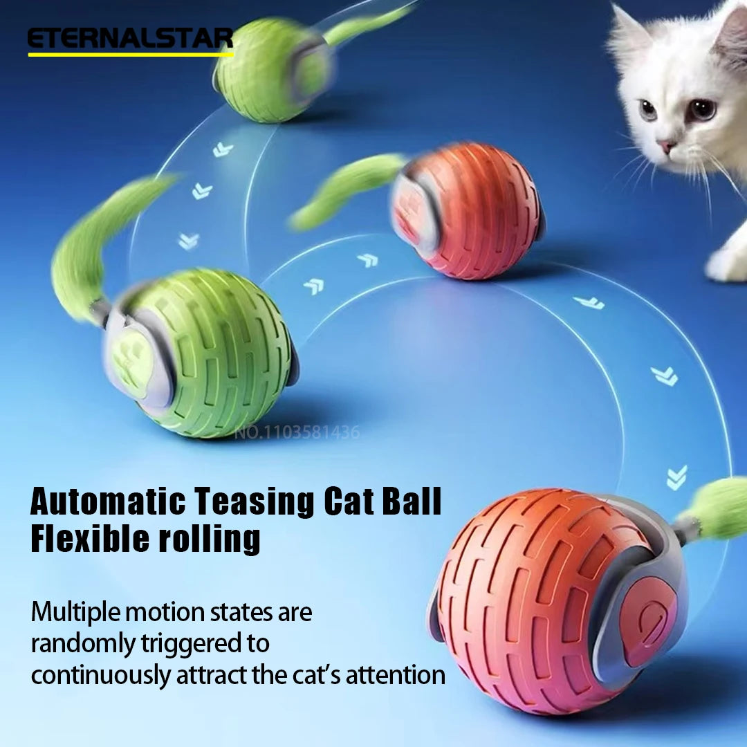 Interactive 3 Mode Automatic Rolling Ball